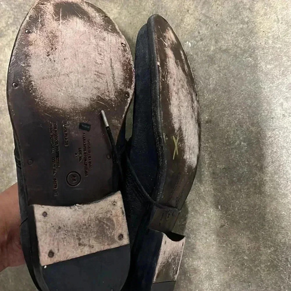 All Saintsmens charcoal gray suede leather chooka boots size 44/11 - Picture 5 of 8